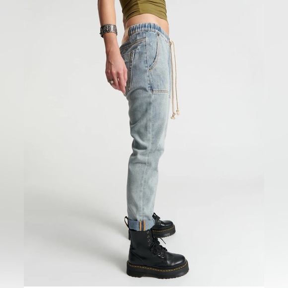 ONE TEASPOON - Shabbies Boyfriend Denim Jeans - Montana - NEW - Picture 4 of 15